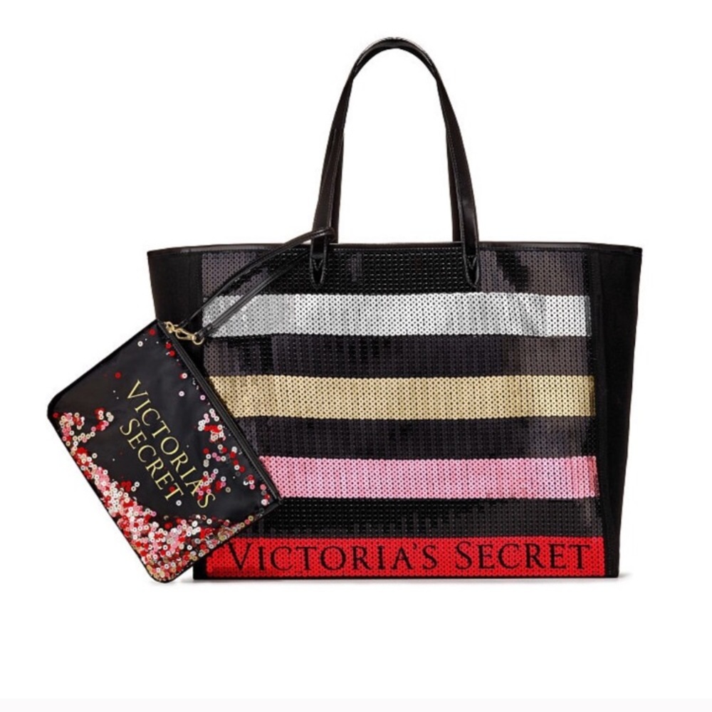 NWT VS Sequin Tote Bag